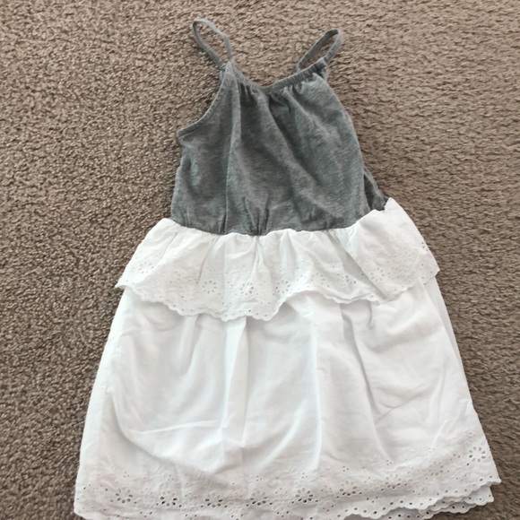 Gap white/gray dress size 6-7 - Picture 2 of 2